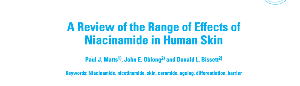 Effects of Niacinamide on Human Skin