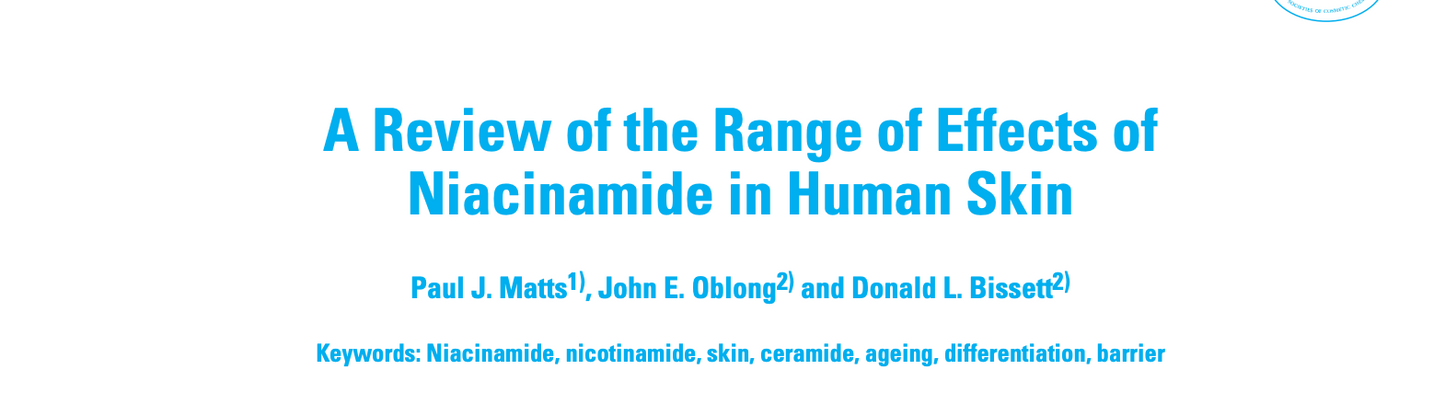 Effects of Niacinamide on Human Skin