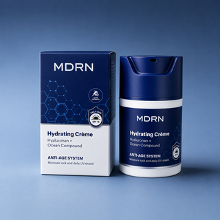 Crème hydratante anti-âge avec SPF 15 et acide hyaluronique