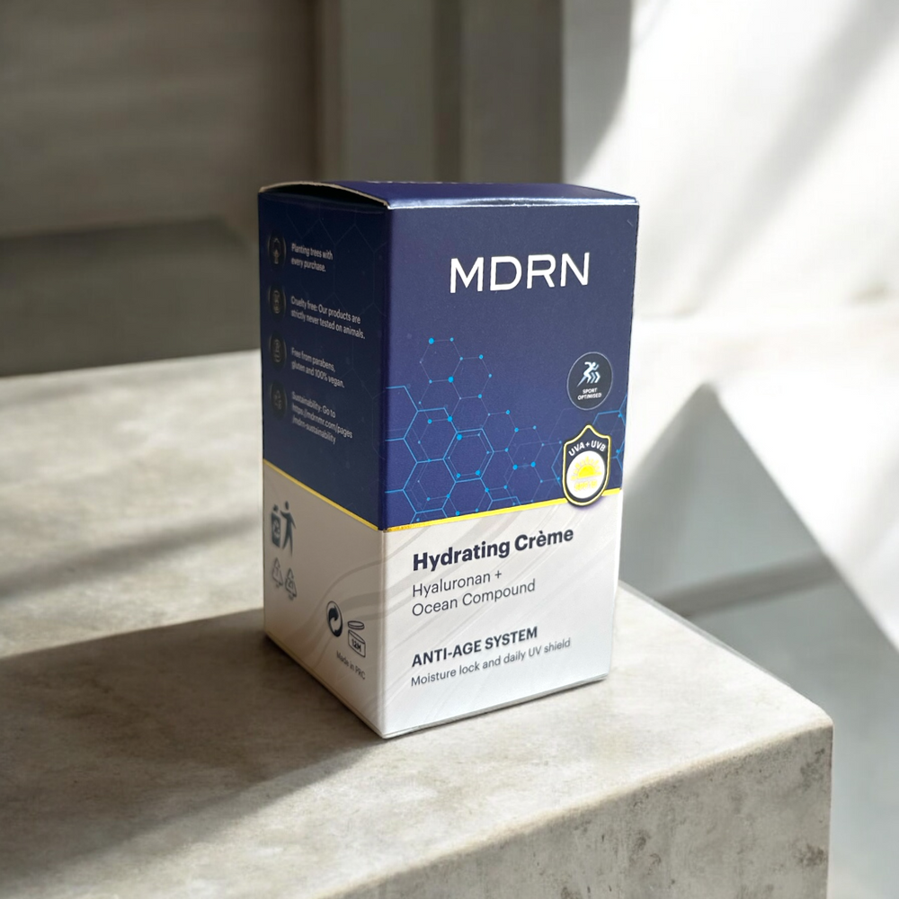 Crème hydratante anti-âge avec SPF 15 et acide hyaluronique