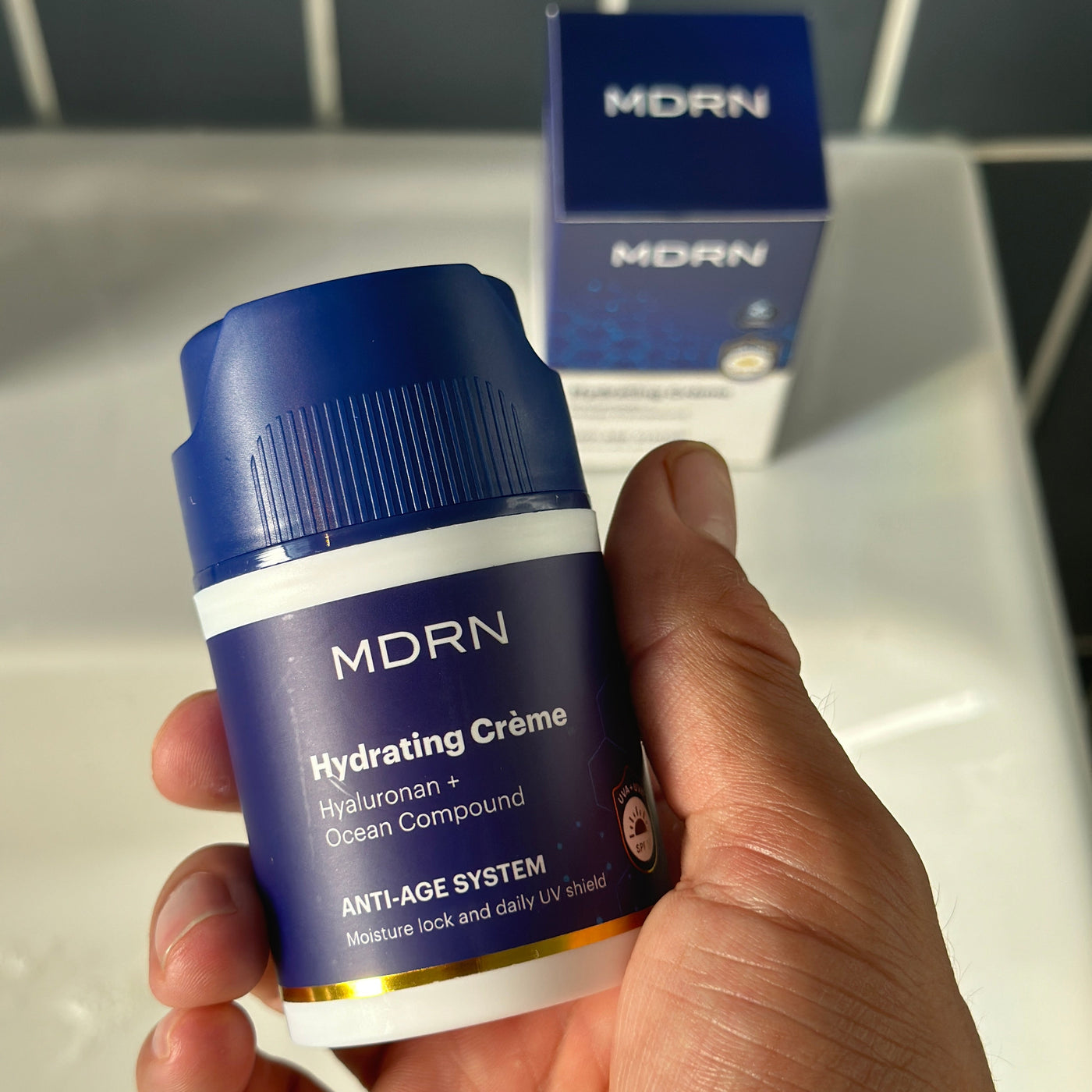 Crema idratante - Crema idratante anti-età con SPF15
